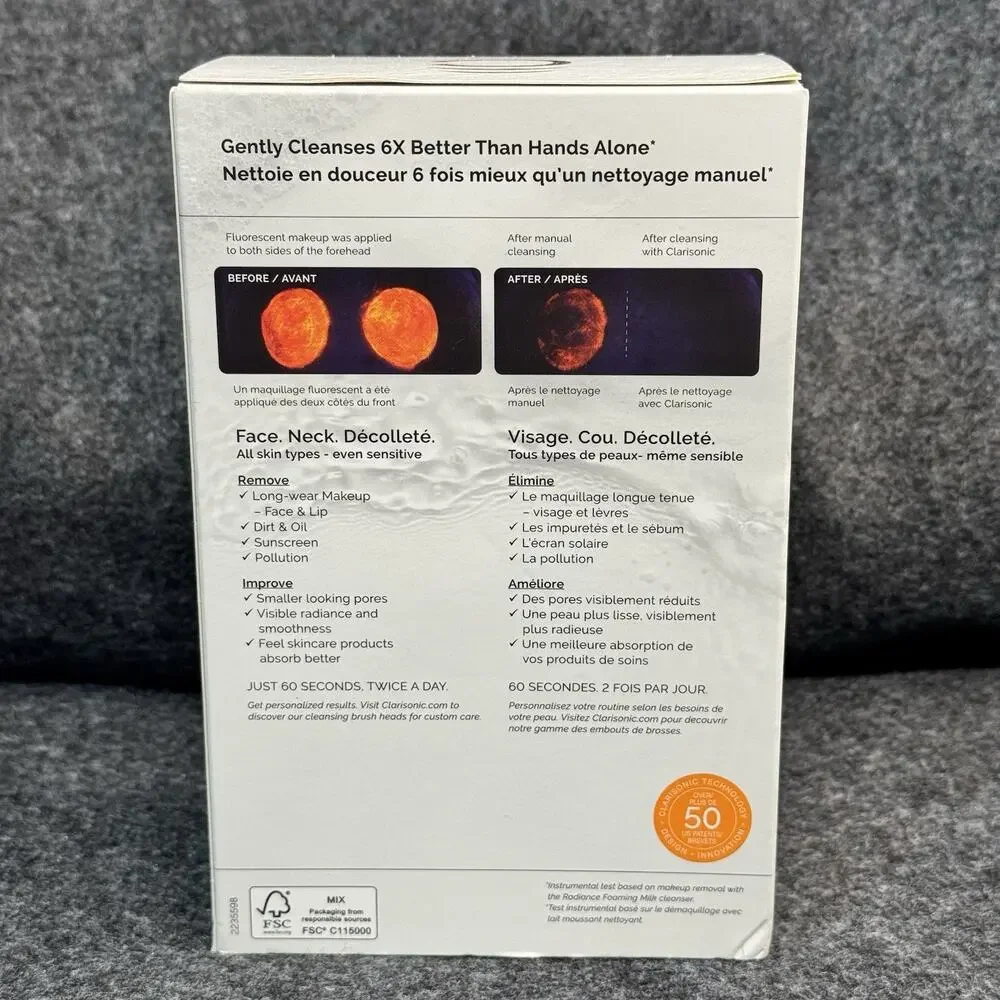 Clarisonic Mia Prima Sonic Cleansing Face Brush (81S340) 2018 New Sealed